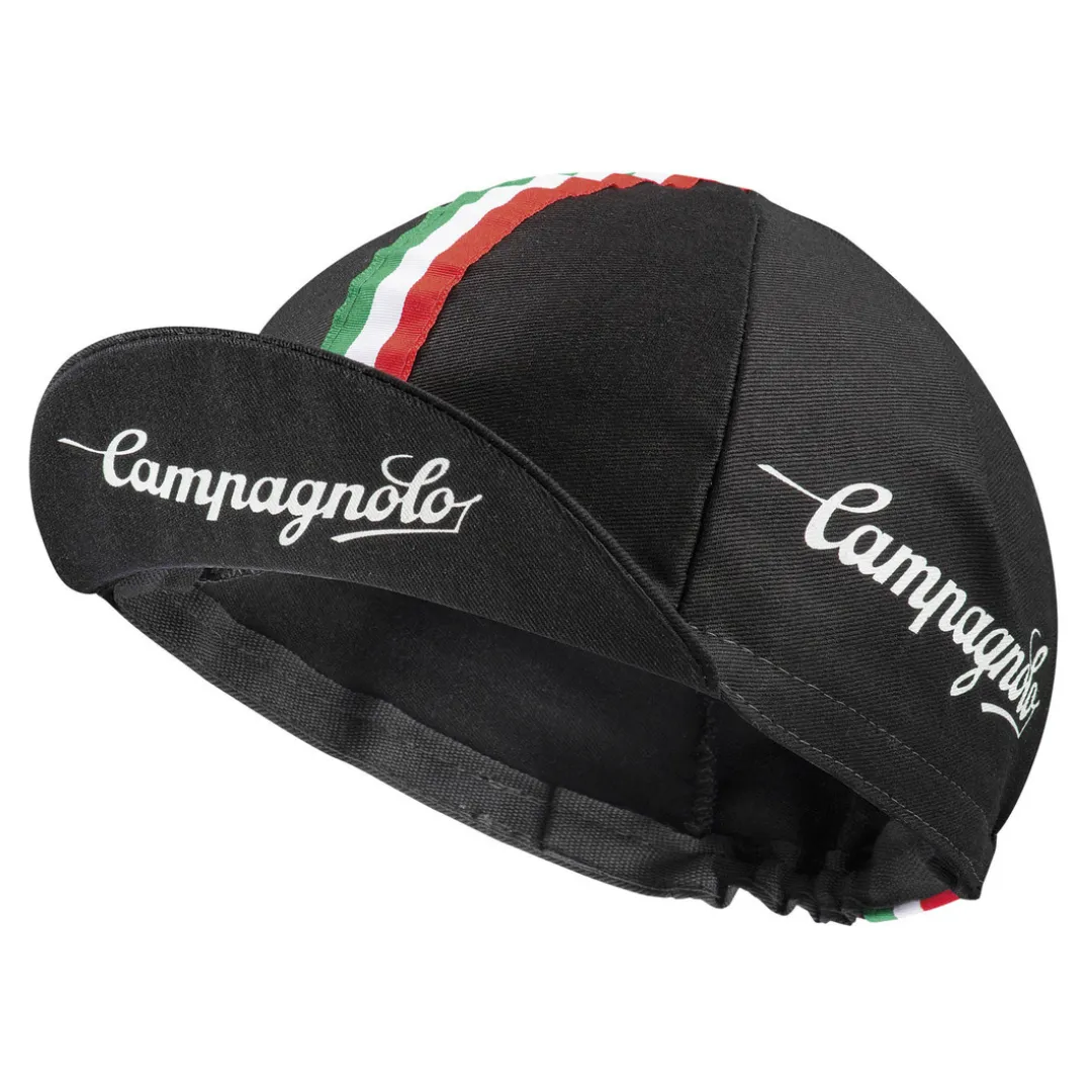 CAMPAGNOLO CLASSIC BLACK CYCLING CAP ACCESSORY