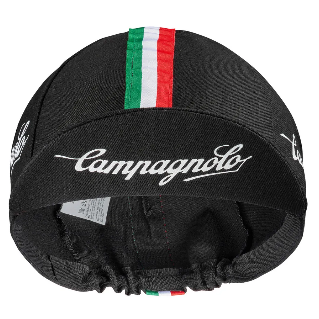 CAMPAGNOLO CLASSIC BLACK CYCLING CAP ACCESSORY