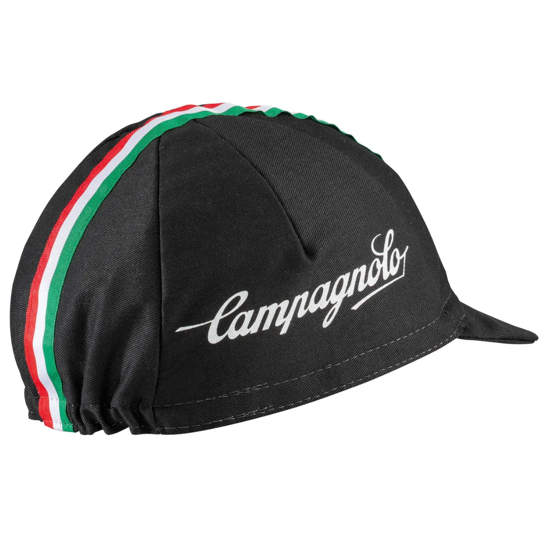 CAMPAGNOLO CLASSIC BLACK CYCLING CAP ACCESSORY