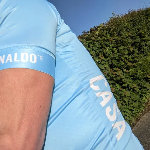Casa - Cycling Jersey (Blue) - 100% Recycled Ocean Plastic