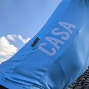 Casa - Cycling Jersey (Blue) - 100% Recycled Ocean Plastic