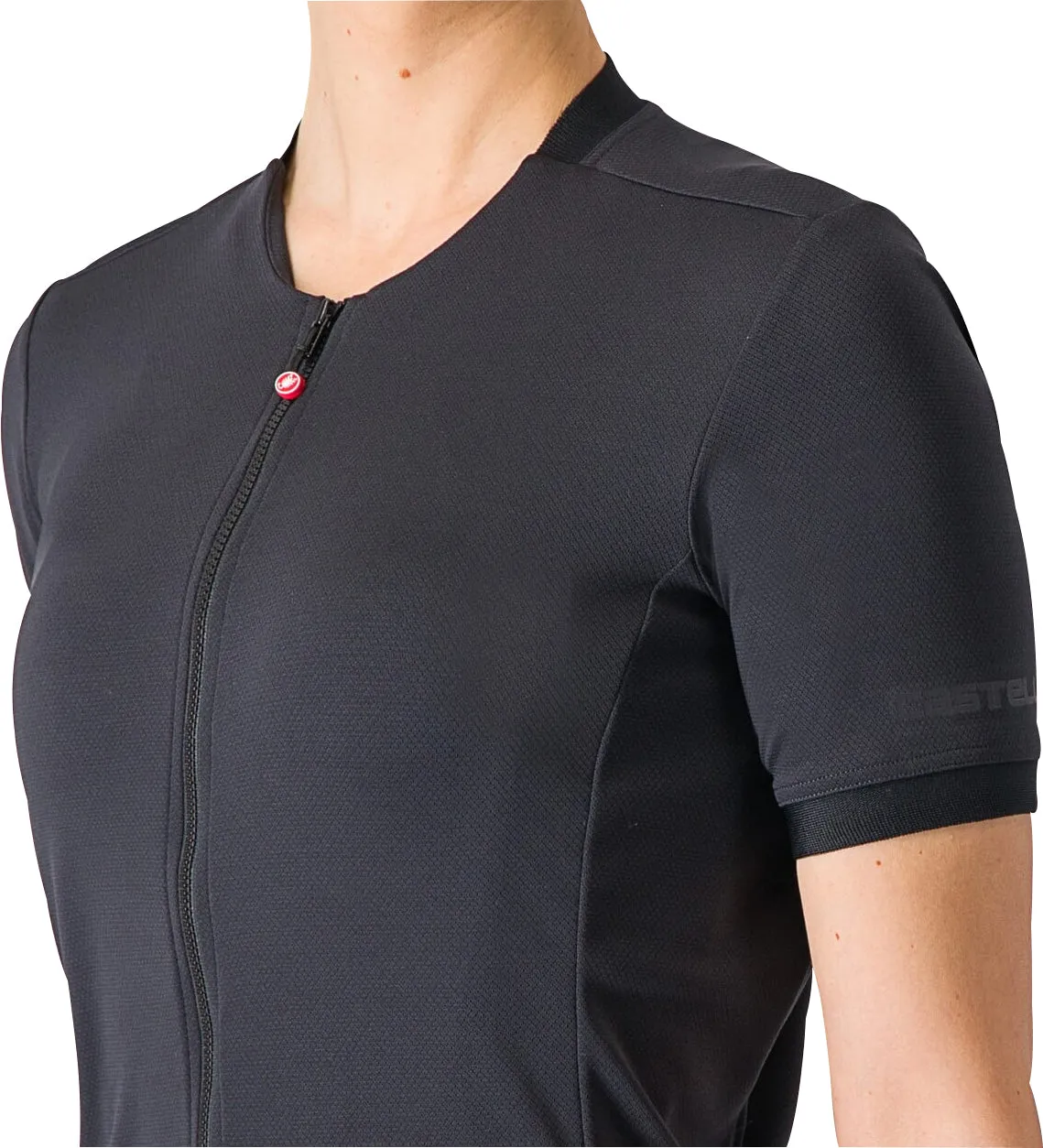 Castelli Libera Short Sleeve Womens Cycling Jersey - Black