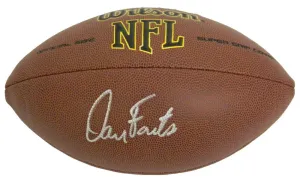 Chargers DAN FOUTS Signed Wilson Full-Size NFL Football - SCHWARTZ