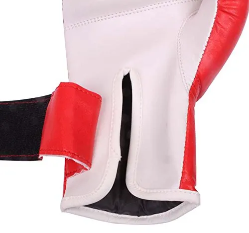 Cheerwing 4oz PU Kids Boxing Gloves Children Cartoon MMA Sparring Dajn Training Gloves Age 5-10 Years Red