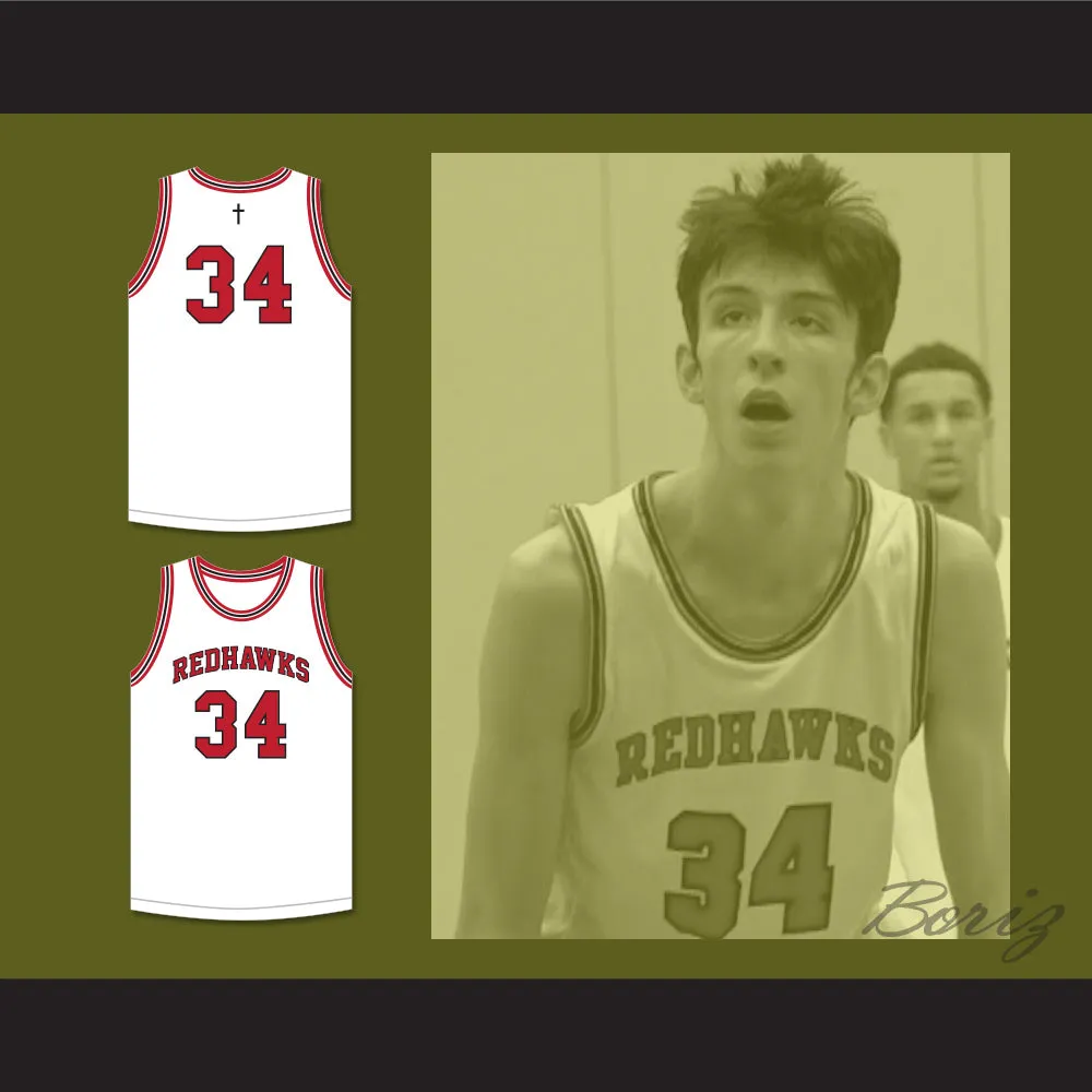 Chet Holmgren 34 Minnehaha Academy Redhawks White Basketball Jersey 1