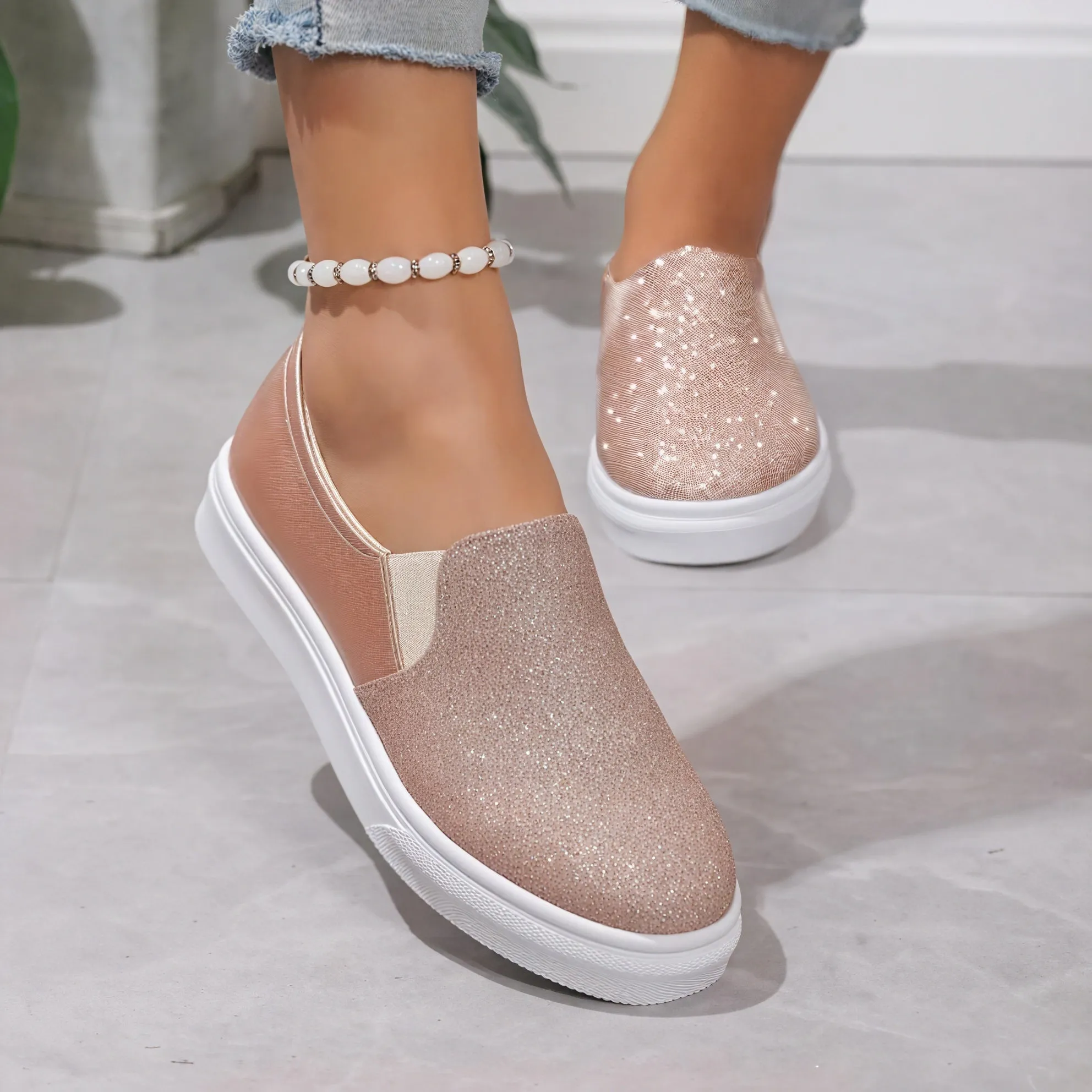 Chic Slip-On Footwear for Casual Outings