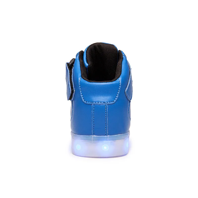 Children Lamp Shoes Fluorescent Usb Charging Colorful