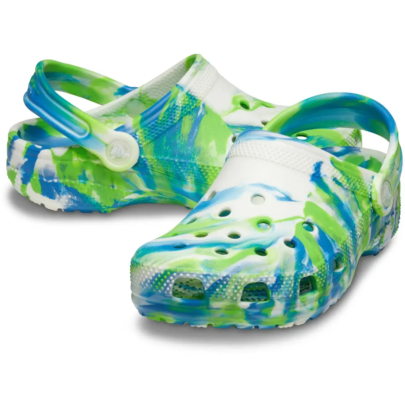 Classic Glow Marbled Clog Kids
