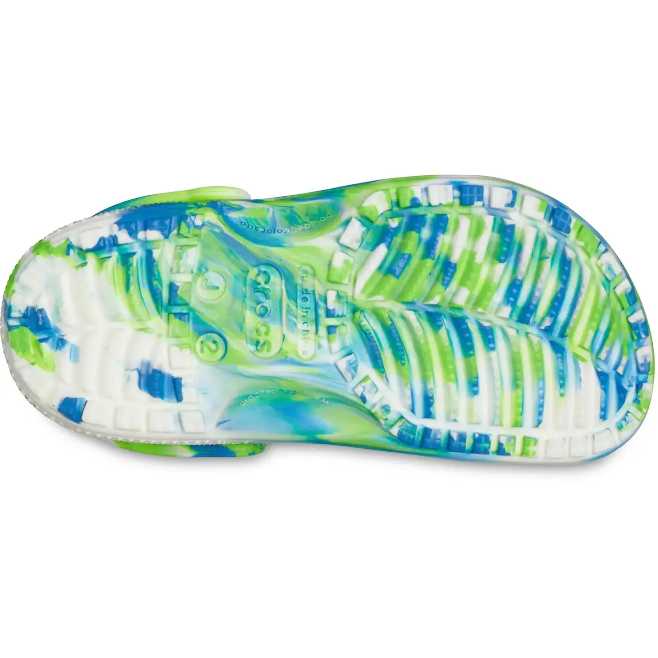 Classic Glow Marbled Clog Kids