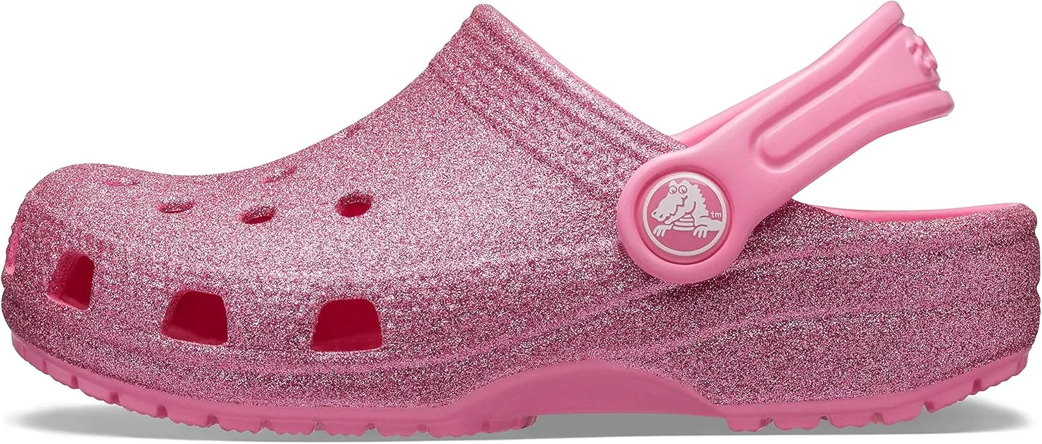 Classic Iridescent Glitter Clog Kids