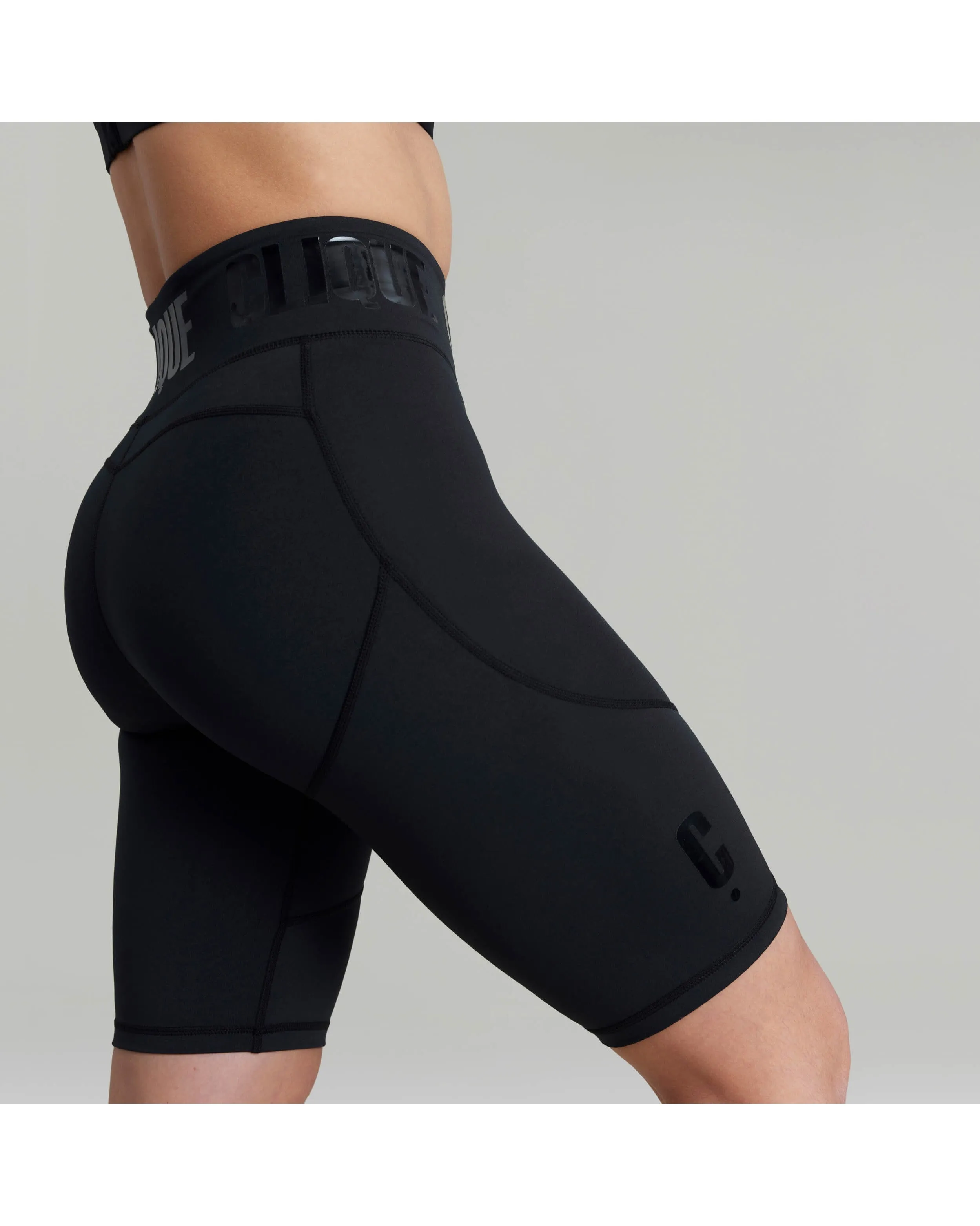 Clique Power Biker Short - Stealth