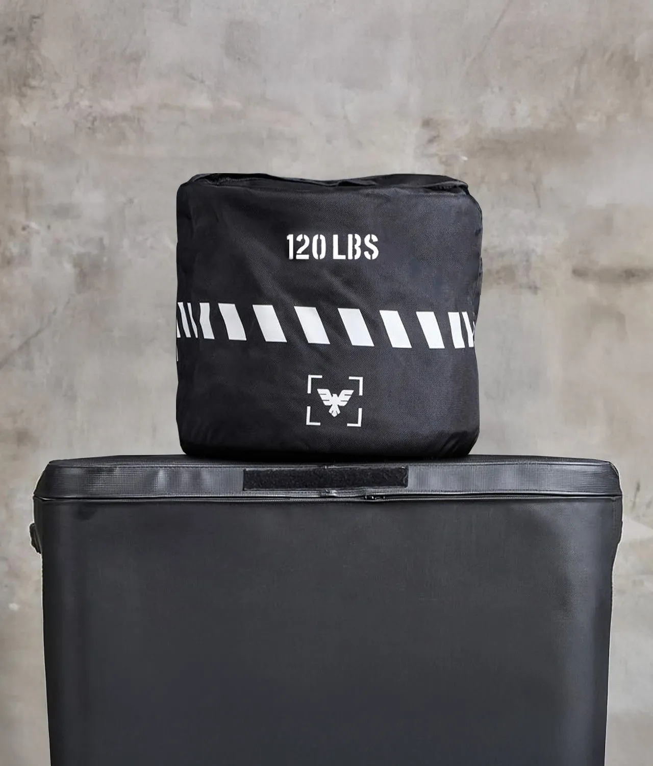 Core Black Round Sand Bag 120 lbs