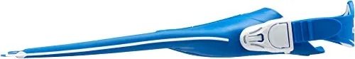 Cressi Kid's Rocks Adjustable Premium Children Fins, Blue/White, S/M-1/2 Y
