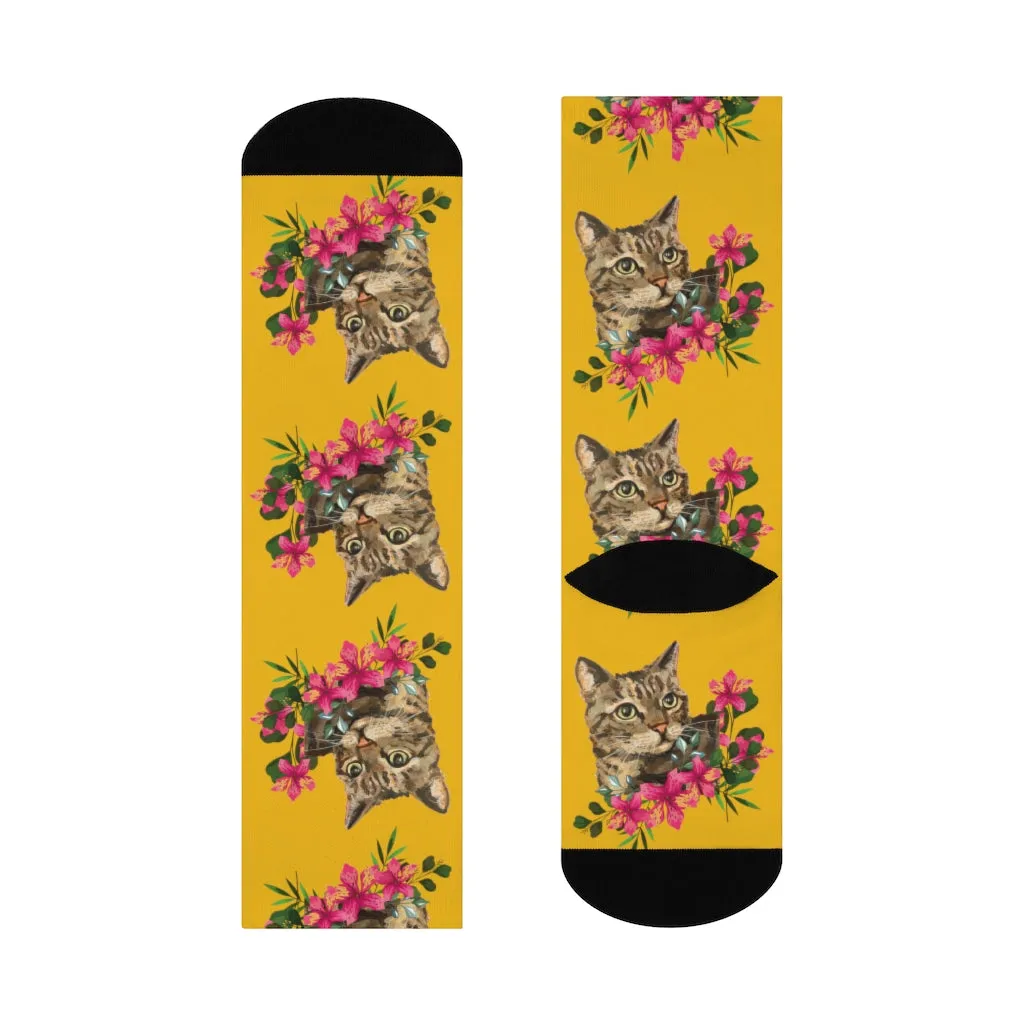 Custom Portrait Crew Socks