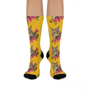 Custom Portrait Crew Socks