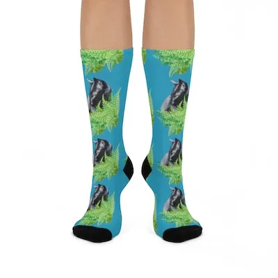 Custom Portrait Crew Socks