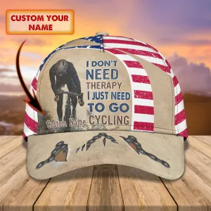 Cycling Is My Life - Personalized Name Cap - Loop - Nt168 - Ct035