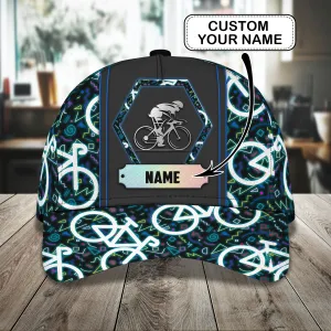 Cycling - Personalized Name Cap - Loop - Nt168 - Ct036