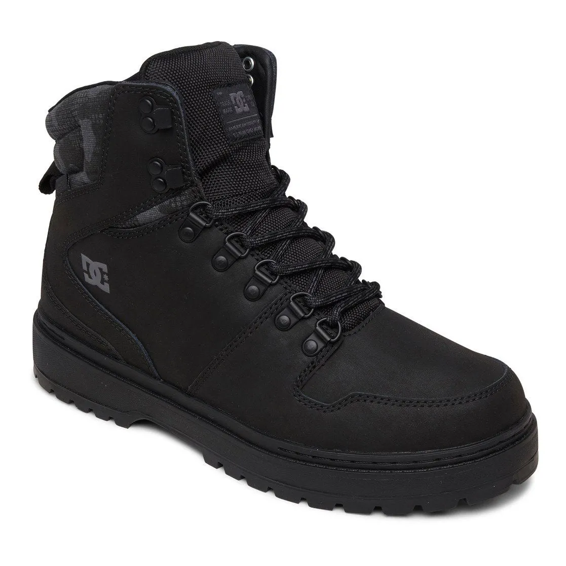 DC Peary Leather Lace Winter Boots