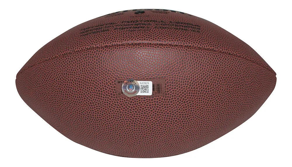Demaryius Thomas Autographed/Signed Super Grip Football Beckett 40528