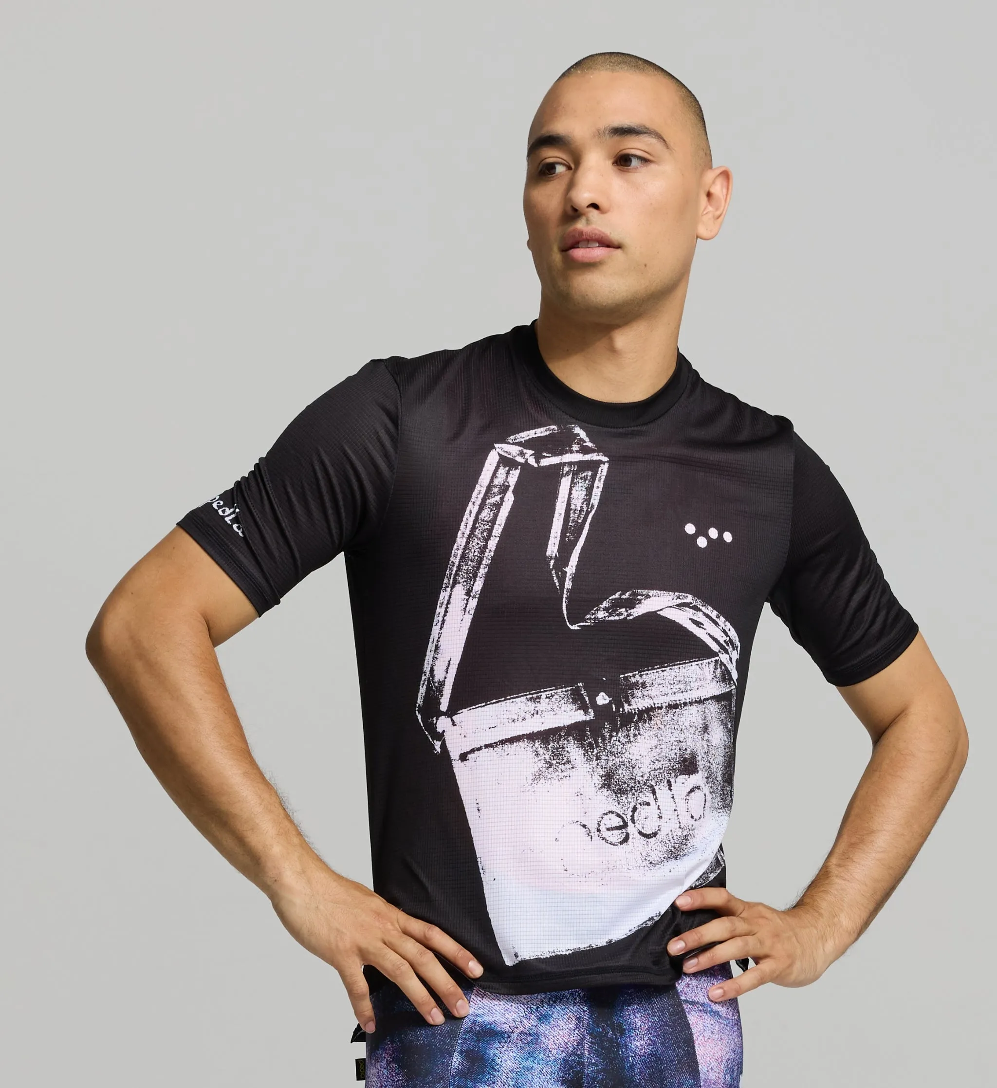 DENIM / Tech Tee - Black Etch