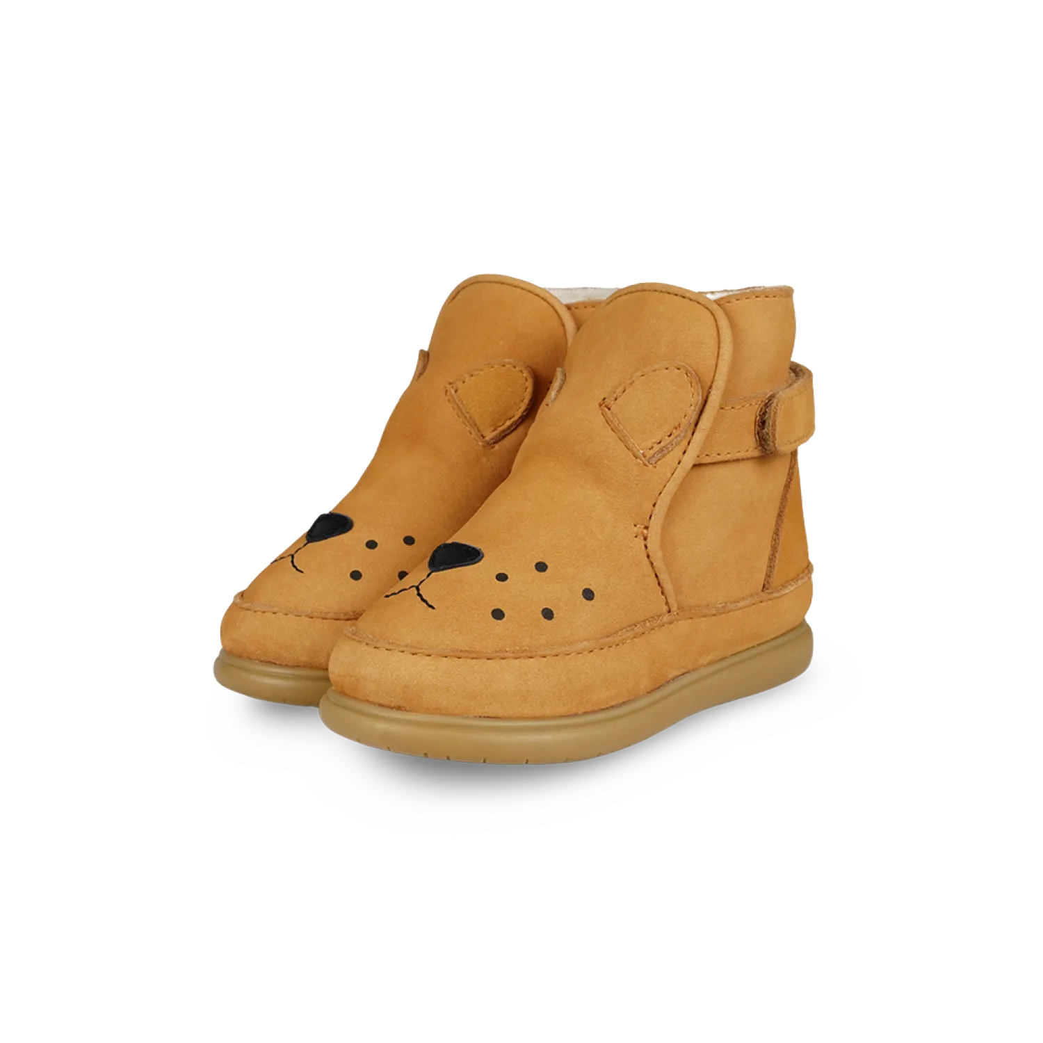 Dubu Classic Shoes | Lion | Caramel Nubuck
