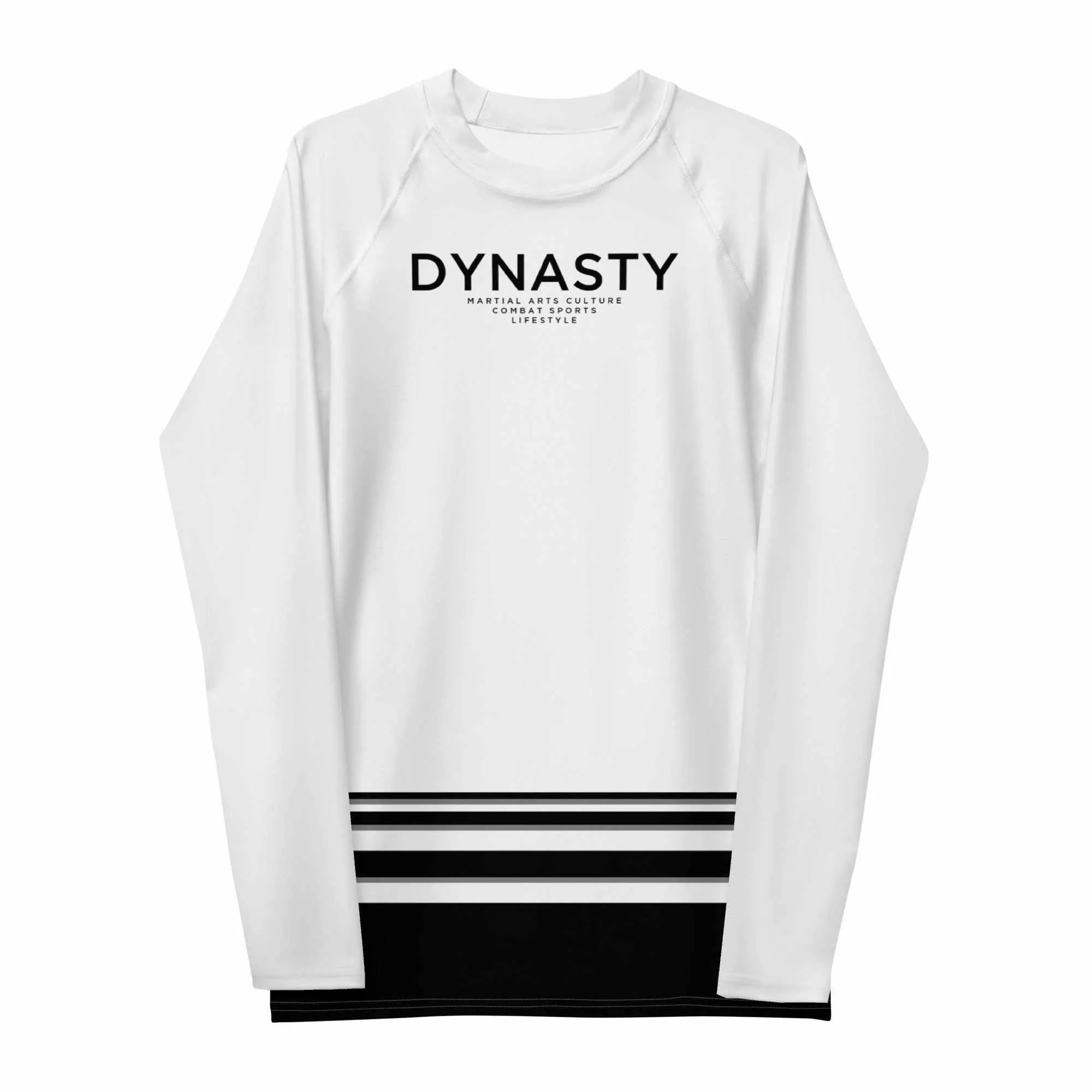 Dynasty Combat Sports IBJJF Competition Rash Guard (White)