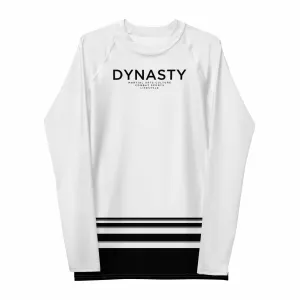 Dynasty Combat Sports IBJJF Competition Rash Guard (White)