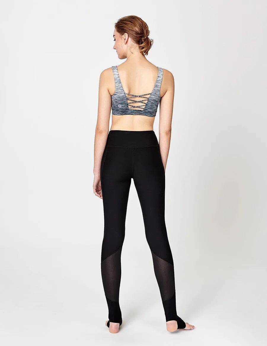 easyoga LA-VEDA Active Stirrup Leggings1 - L1 Black