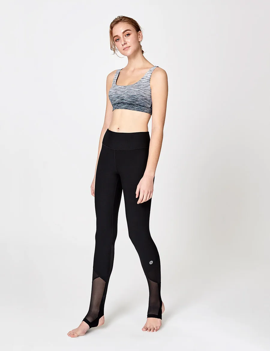 easyoga LA-VEDA Active Stirrup Leggings1 - L1 Black