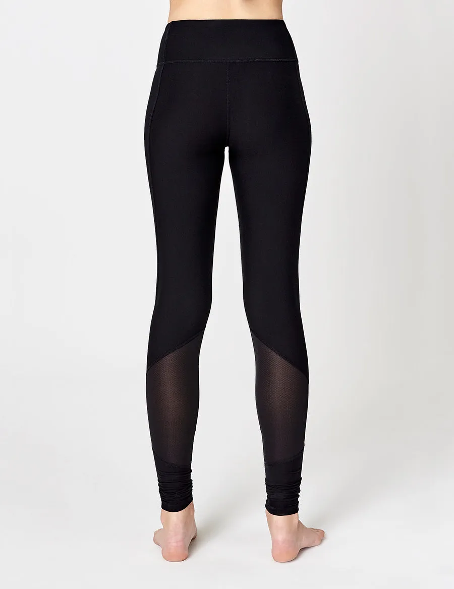 easyoga LA-VEDA Active Stirrup Leggings1 - L1 Black