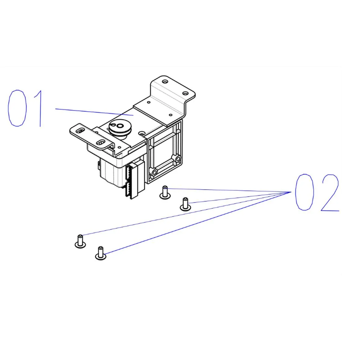 EB Fold Motor Kit