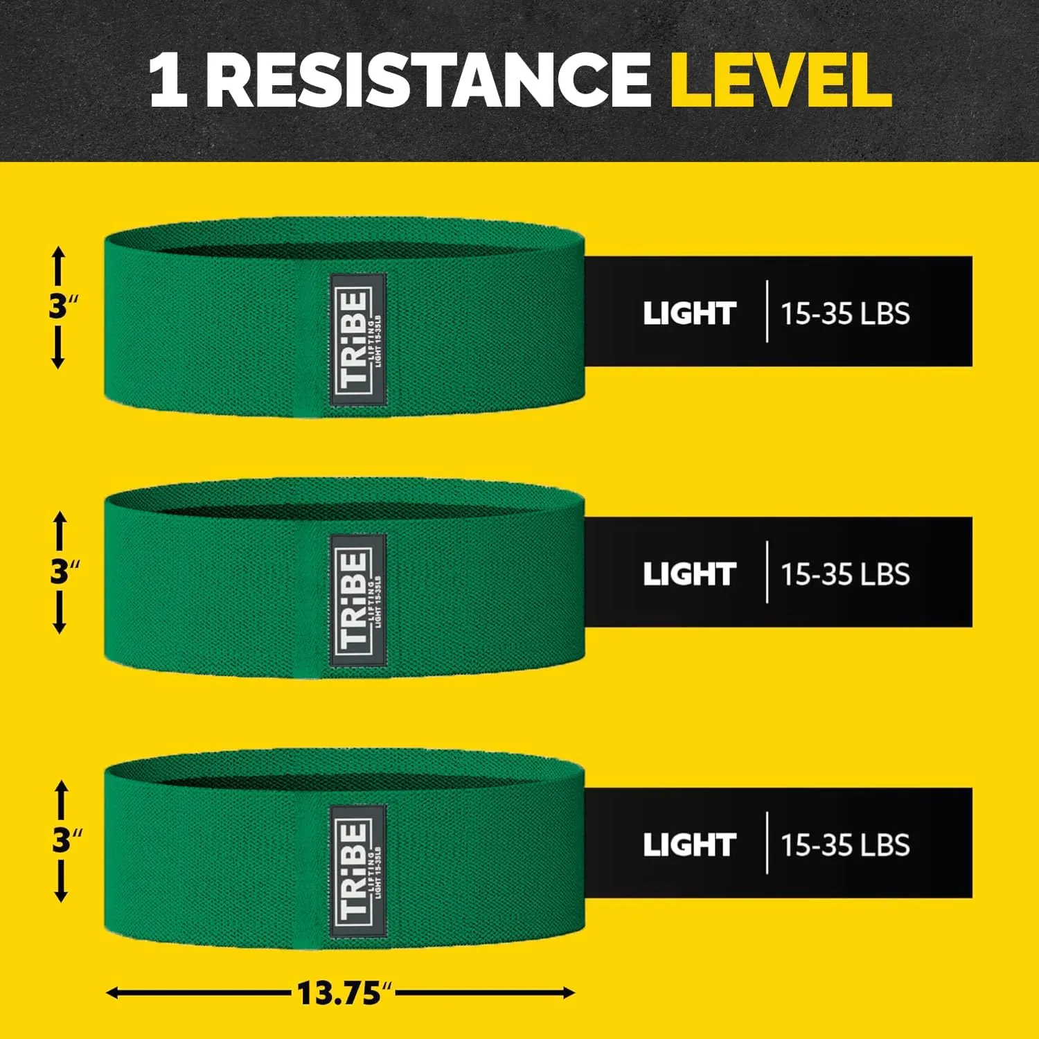 Elastic Fabric Resistance Bands for Legs - Workout