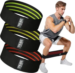 Elastic Fabric Resistance Bands for Legs - Workout