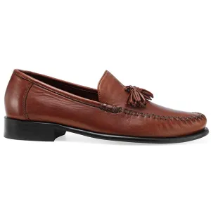 Elon Tassel Loafer - Luggage