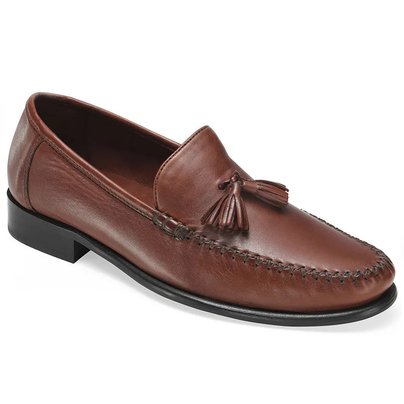 Elon Tassel Loafer - Luggage