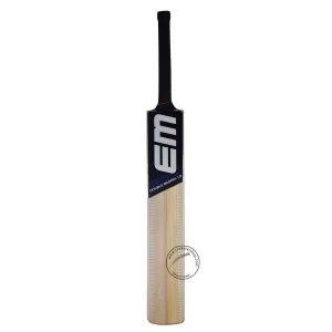 EM Double Barrel 1.0 Tennis Kashmir Willow Cricket Bat Size SH