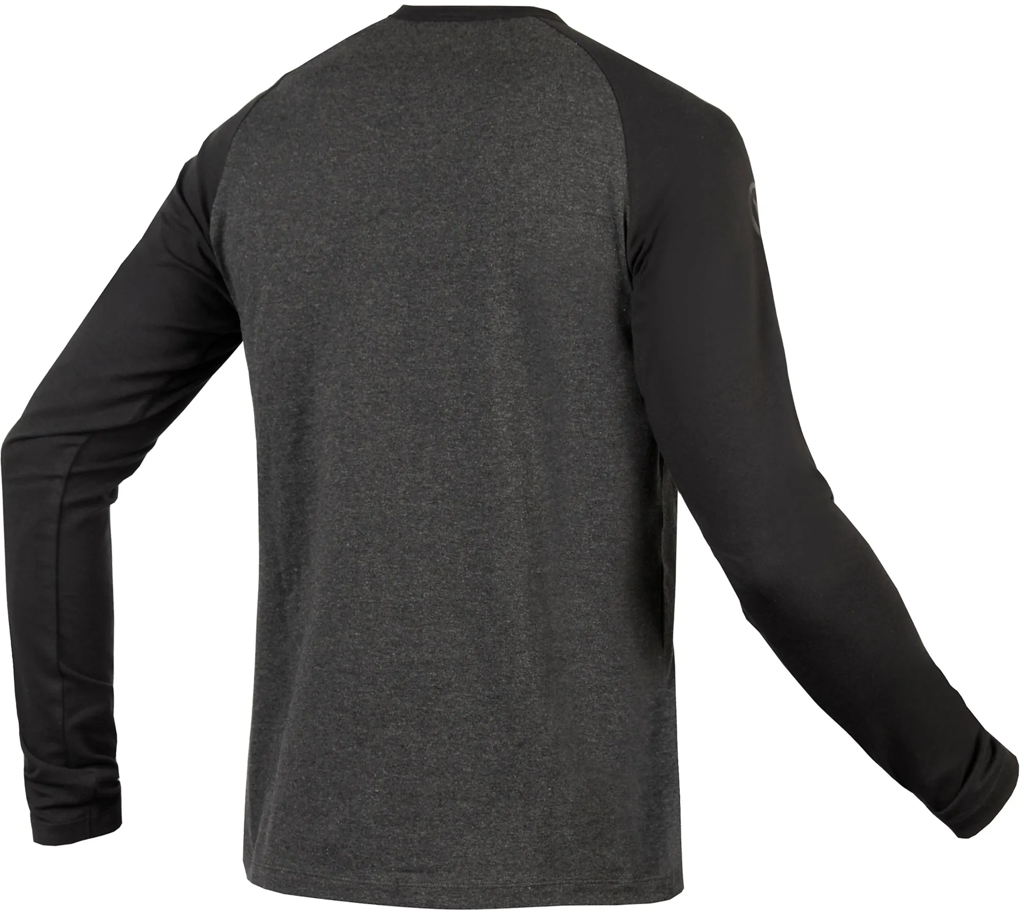 Endura One Clan Raglan Long Sleeve Mens Cycling Jersey - Grey