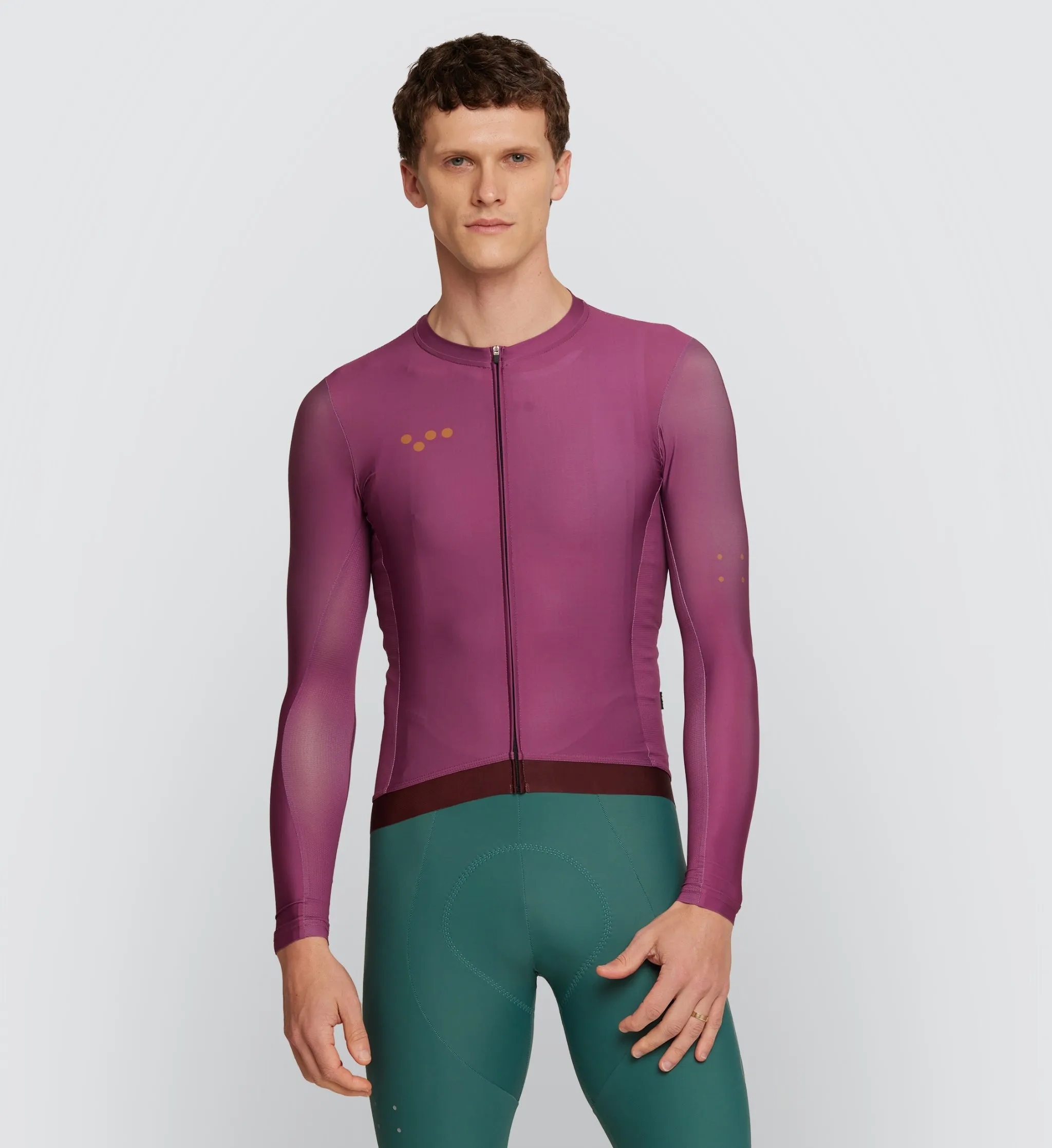Essentials / Men's Classic LS Jersey - Mulberry