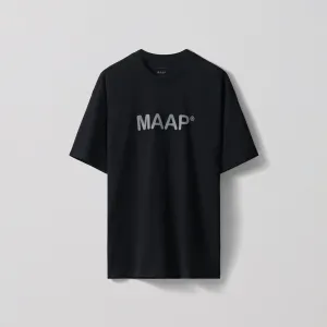 Essentials Text Tee - Black