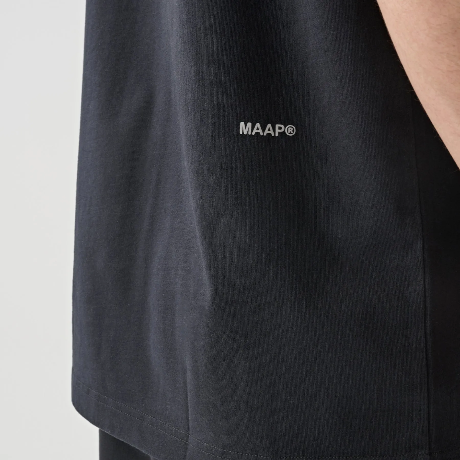 Essentials Text Tee - Black