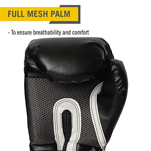 Everlast 1200013-10 Pro Style Training Gloves (Black)
