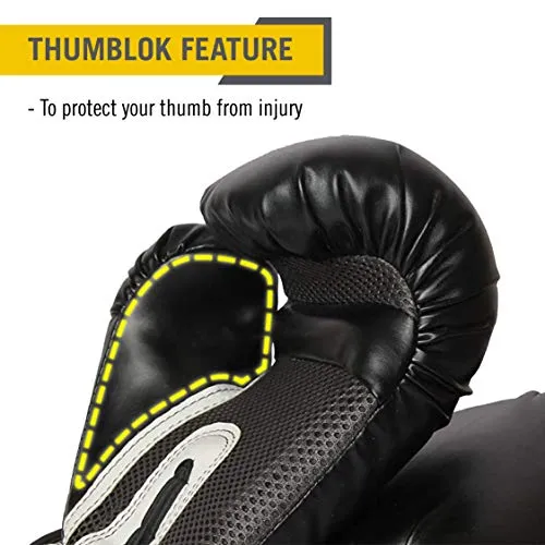 Everlast 1200013-10 Pro Style Training Gloves (Black)