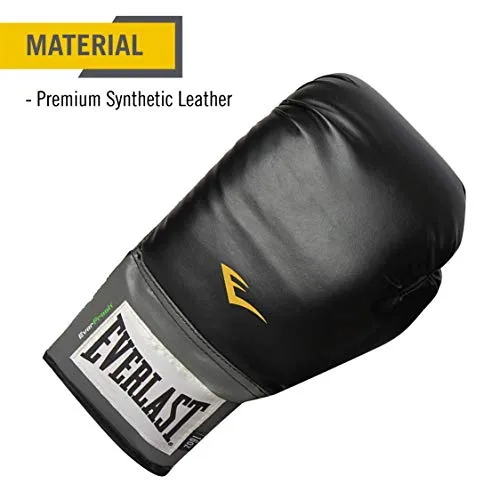 Everlast 1200013-10 Pro Style Training Gloves (Black)