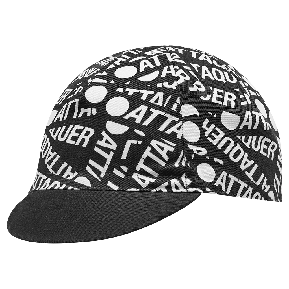 F*ck Yeah Sticker Cycling Cap Black
