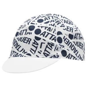 F*ck Yeah Sticker Cycling Cap White/Navy
