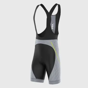 Fdx Classic II Grey Men's & Boy's Padded Summer Cycling Bib Shorts