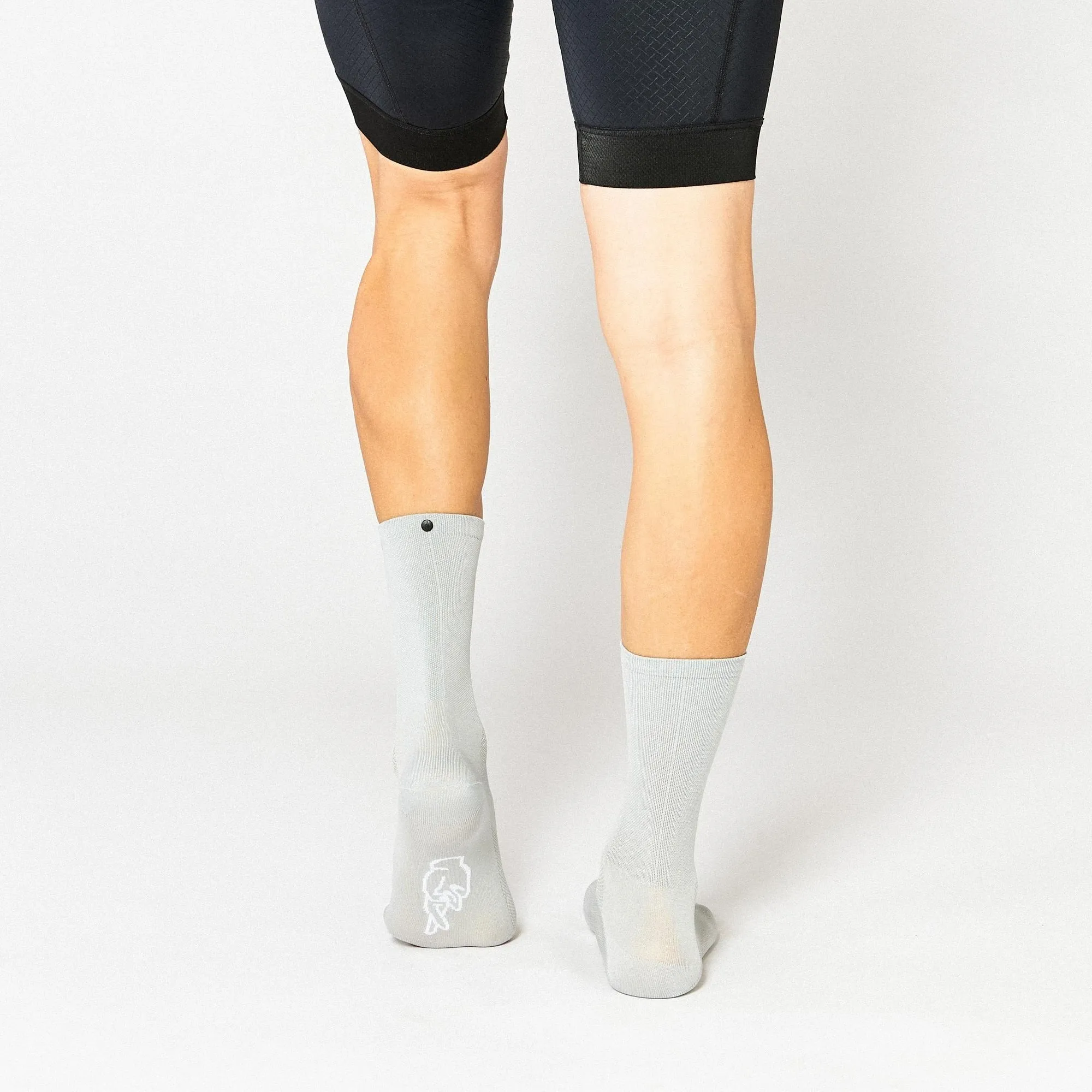 Fingerscrossed Classic Socks - Silver