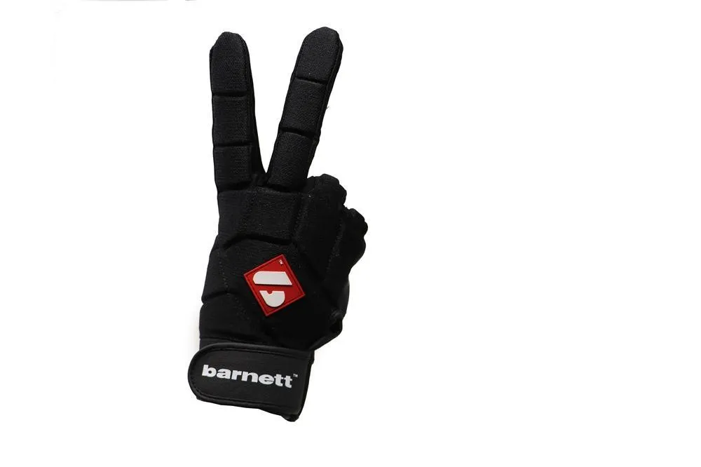 FKG-03 High level linebacker football gloves, LB,RB,TE, Black