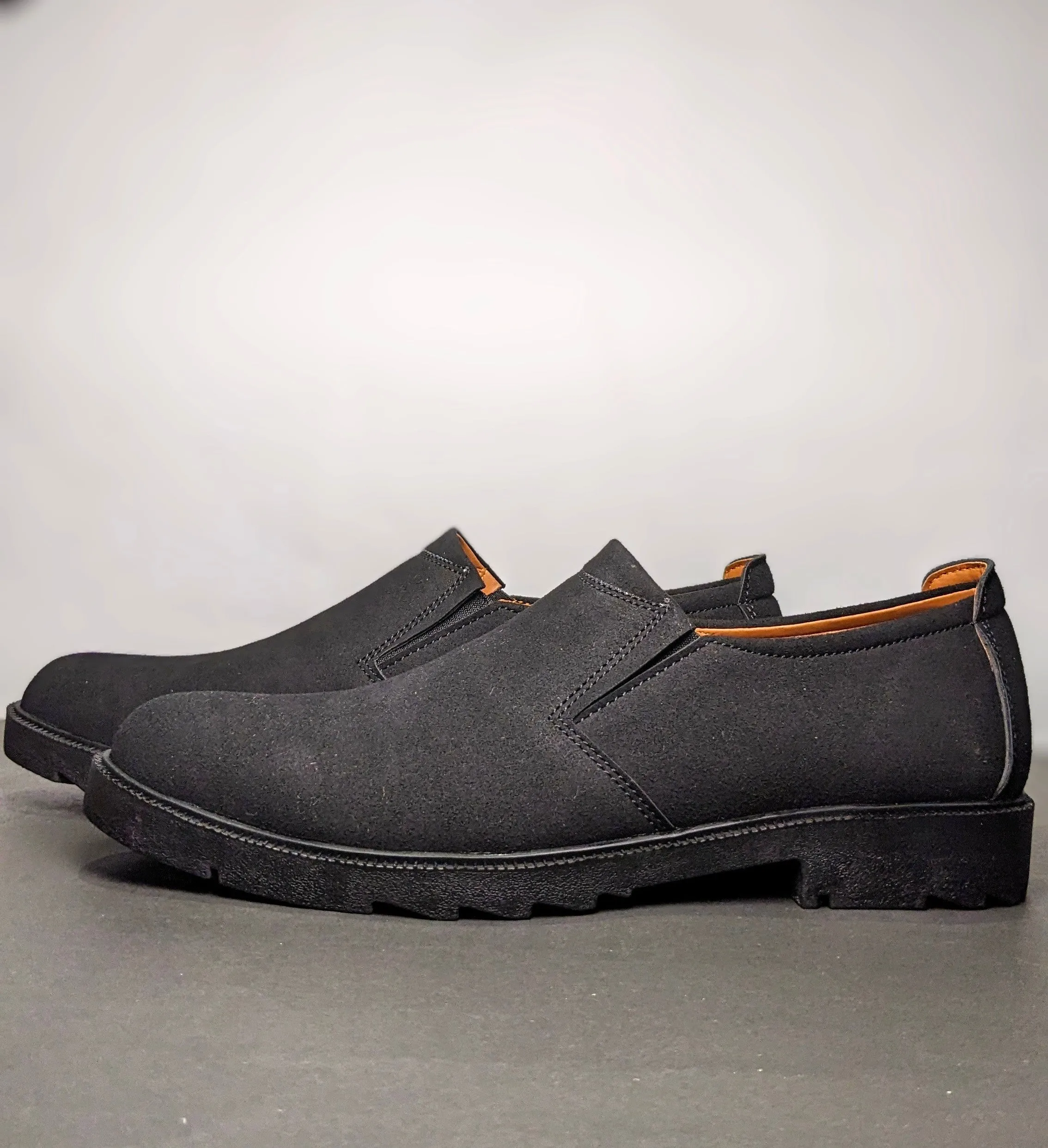 FL101-SUEDE Leather Slip-on Dress shoes